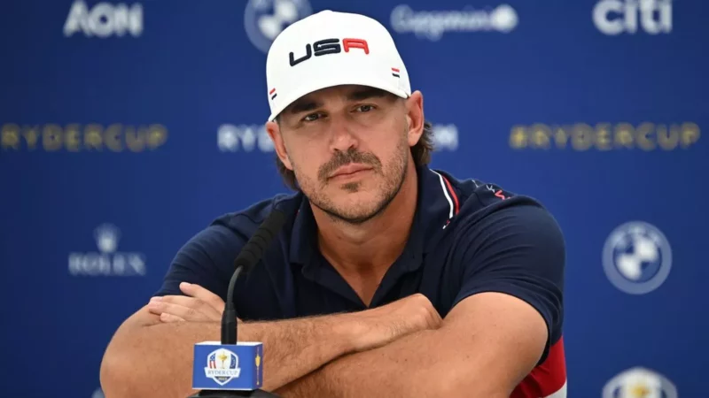 Koepka responds to DeChambeau’s remarks about the Ryder Cup, a fellow LIV Golf rebel.
