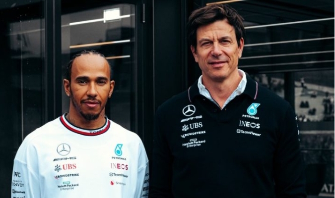 Hamilton’s two-year contract is explained by Wolff.