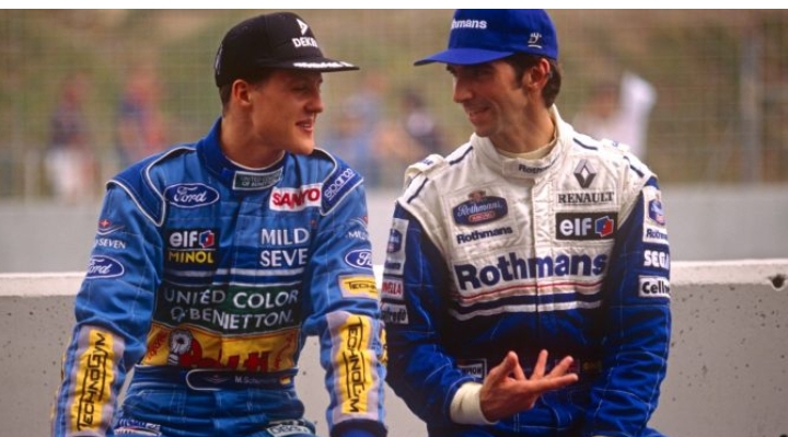 Lewis Hamilton first called for Michael Schumacher to lose his first Formula One championship.