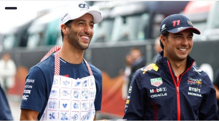 Daniel Ricciardo allegedly wants Sergio Perez’s Red Bull seat, to which Perez responds.