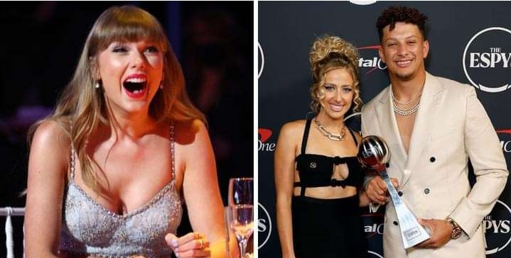 After watching Travis Kelce, Taylor Swift’s opinions on Patrick Mahomes’ wife Brittany become apparent.