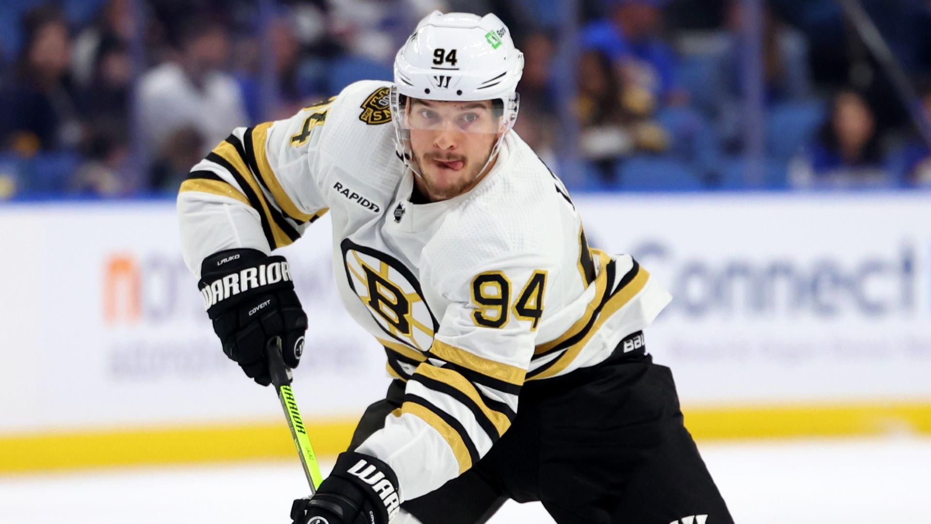 Bruins’ Jakub Laukos reveals the terrible effects of Skate To Face