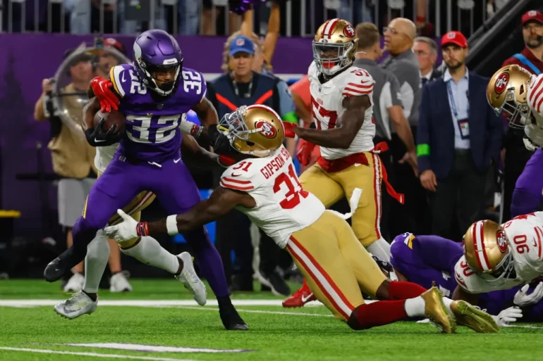 San Francisco 49ers defensive coordinator Steve Wilkes regrets his costly blitz in Monday night’s loss to the Vikings.