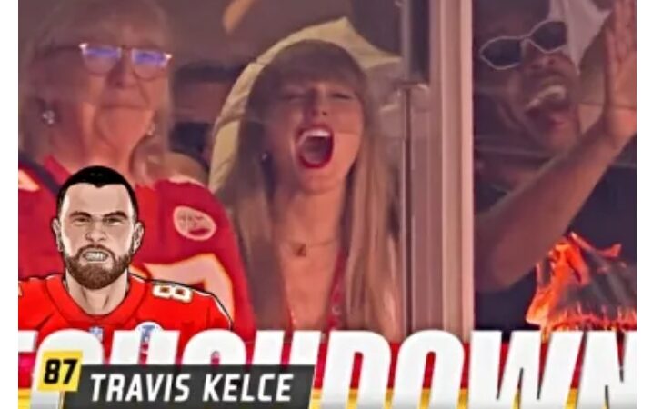 According to Travis Kelce, the NFL is “overdoing it” in regards to Taylor Swift.