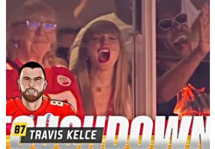 According to Travis Kelce, the NFL is “overdoing it” in regards to Taylor Swift.