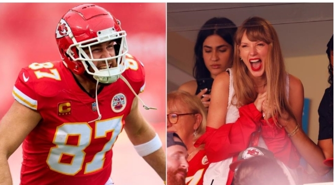 Is Taylor Swift at the Chiefs vs. Vikings game today? Updates on if star is watching Travis Kelce in Minneapolis