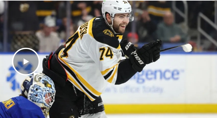 Why 2023-24 NHL season is massively important for Bruins’ Jake DeBrusk