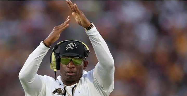 Deion Sanders, who started his NFL career there, makes a pitch to the Falcons to draft both of his sons.