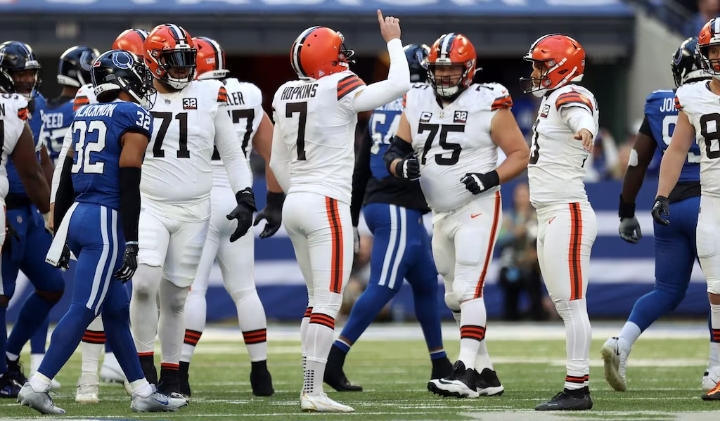 What NFL record did Dustin Hopkins set in the Browns’ 39-38 win over the Colts?