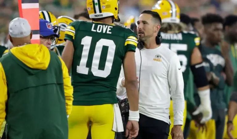 Green Bay Packers HC Matt LaFleur Gets Brutally Honest on Jordan Love Blame Game