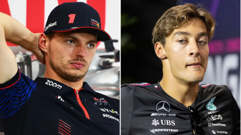 George Russell comments on the Max Verstappen rivalry. following the use of the term “d***head,”.