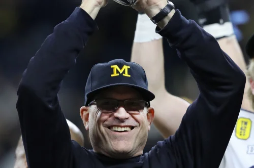 Michigan football coach Jim Harbaugh has been suspended by the Big Ten amid a tag-theft investigation