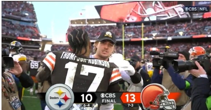 A Browns reporter describes the mood in the Steelers locker room after Sunday’s loss.