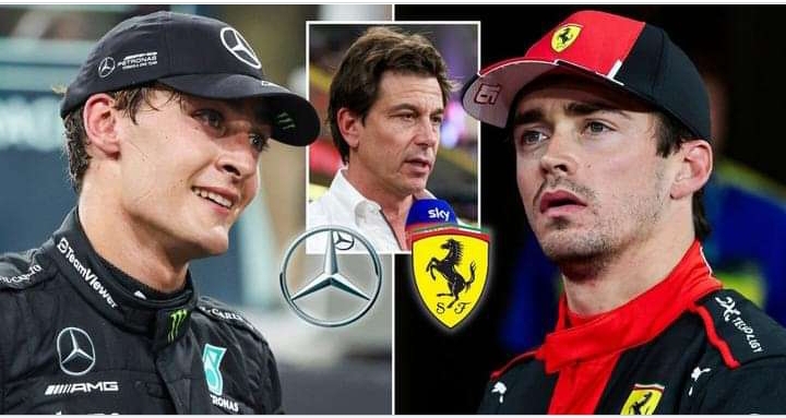 Toto Wolff sees Charles Leclerc’s true colours after what F1 star did to George Russell
