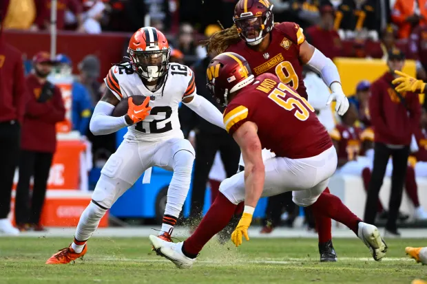 NFL Suspends Browns WR Michael Woods 6 Games