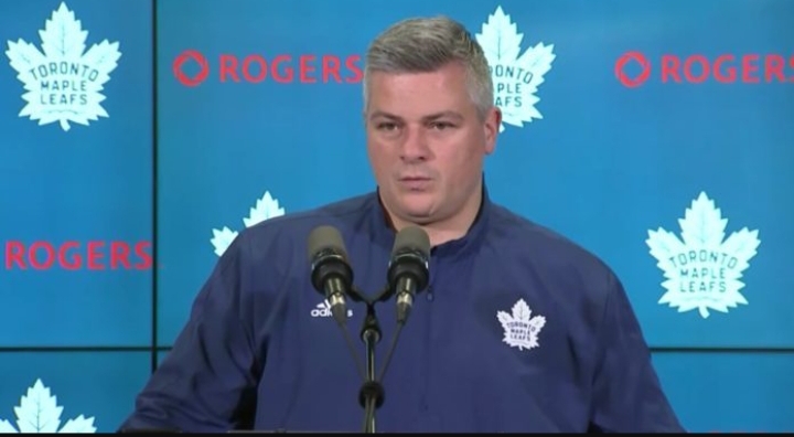 Sheldon Keefe discussed Easton Cowan and Fraser Minten making the Team Canada WJC team, Noah Gregor earning his opportunity up the lineup in Matthew Knies’ absence, and Timothy Liljegren nearing a return from injury.