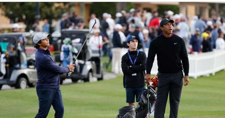 Tiger Woods Absolutely Blown Away By Son Charlie’s Flop-Shot Technique: ‘F—ing Nasty’