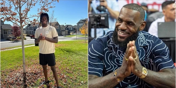 “Thank you unc” – Colorado star Travis Hunter shows gratitude towards 4x NBA champ LeBron James after receiving promised Lakers gear
