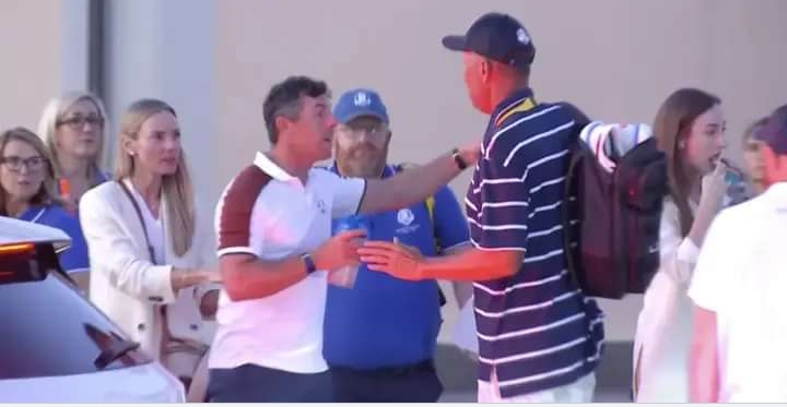 Rory McIlroy got “angrier and angrier” during infamous Ryder Cup bust-up in car park