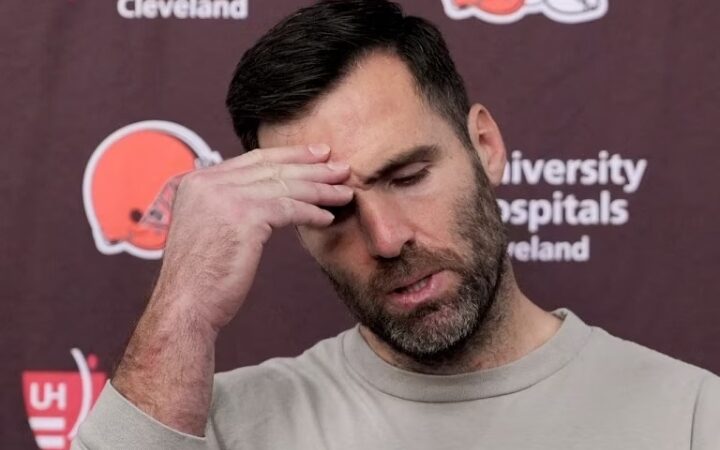 Joe Flacco released unusual statement during a news conference after their loss against the Houston Texans