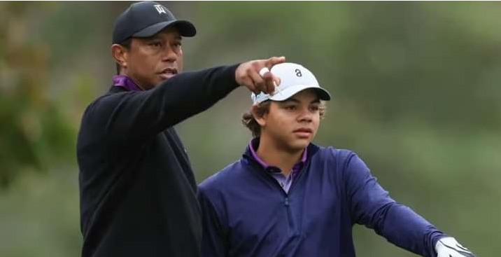Tiger Woods’ message shows true colour in a massage to son Charlie’s friend