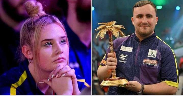 Luke Littler’s girlfriend posts adorable message as darts sensation celebrates 17th birthday