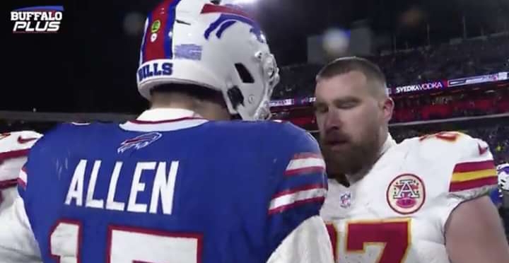 Travis Kelce’s message to Josh Allen after Chiefs beat Bills shows his true feelings