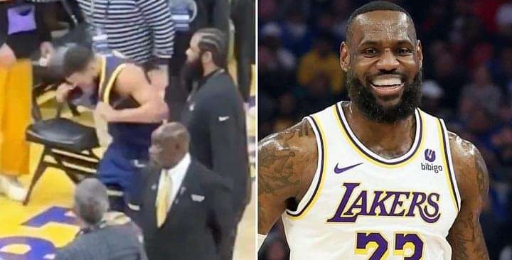 Steph Curry loses cool after LeBron James showdown as NBA legend defies time again