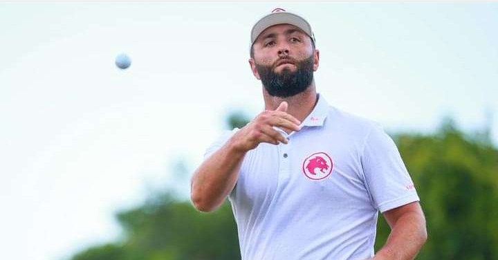 Jon Rahm caught swearing on hot mic during LIV Golf debut with footage released