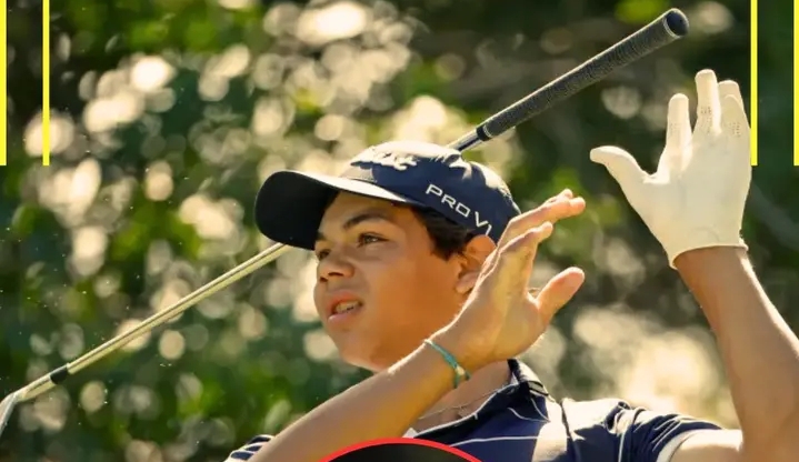 Damn hole! It shattered Charlie Woods’ PGA Tour dream