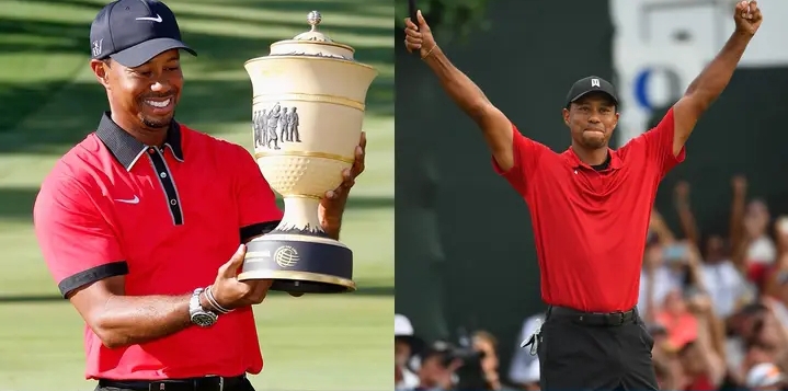 Tiger reveals the “strange” dish that brings him victory before each tournament