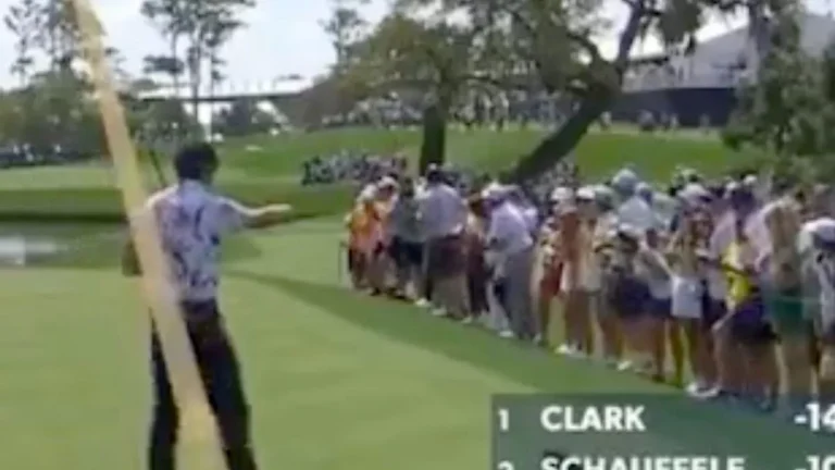 Rickie Fowler involved in furious altercation with spectator before going into meltdown