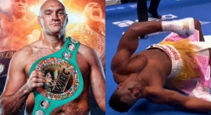 Tyson Fury shows true colour after Francis Ngannou suffers nasty KO loss to Anthony Joshua