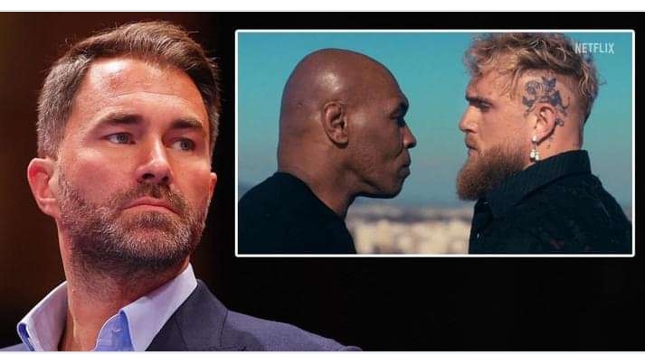 Jake Paul’s trusted ally responds to Eddie Hearn’s criticism of Mike Tyson mega-fight