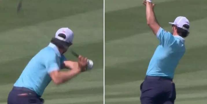 PGA Tour star launches club into lake at The Players Championship in furious outburst