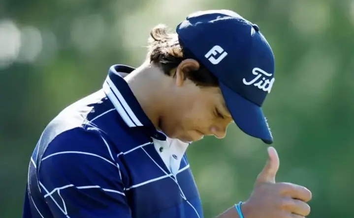 The rise of Charlie Woods in the game? CHARLIE WOODS ENDURES BRUTAL THREE ROUNDS ON AJGA DEBUT