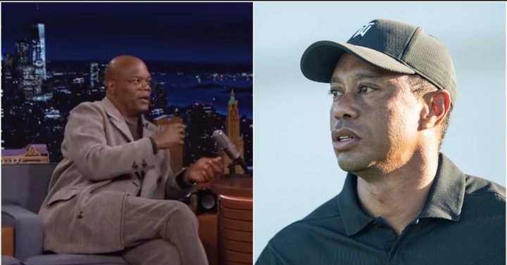 Samuel L. Jackson revealed that he accidentally beat Tiger Woods at golf by 8 strokes.