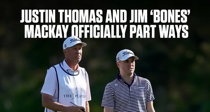 Official statement after Justin Thomas splits from caddie Jim ‘Bones’ McKay a week out from The Masters at Augusta National