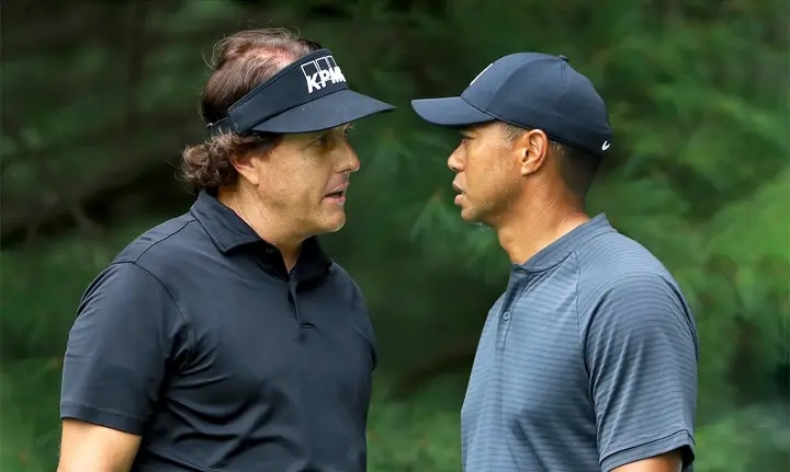 The Surprise Truth Behind Tiger Woods and Phil Mickelson’s Rivalry Exposed by Ex-teammate