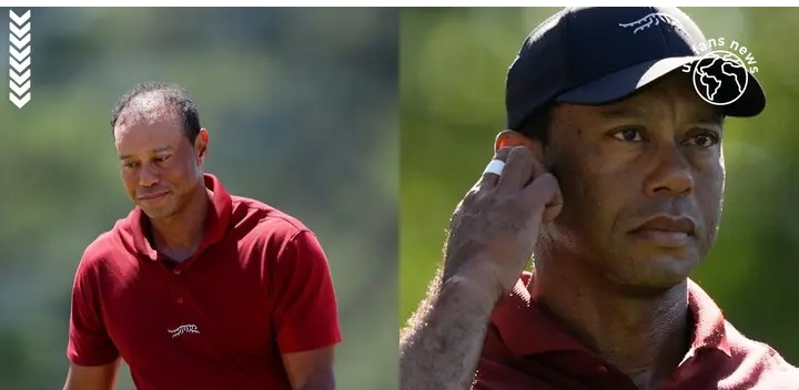 Woods shed tears as he shared the reason why he fell into the worst round of his Masters career