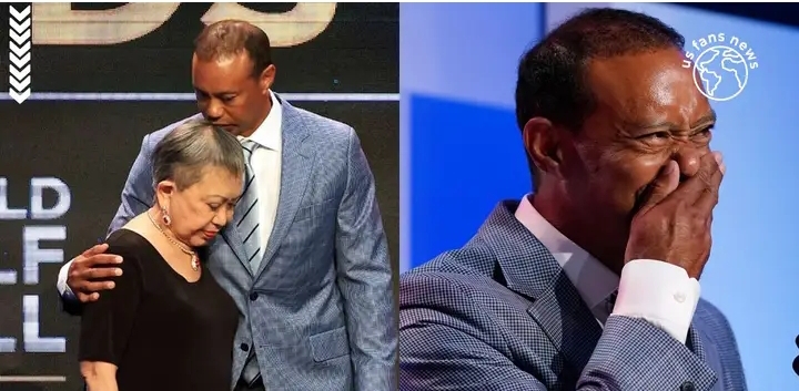 Tiger Woods was emotional and confessed all his sins to his mother during the World Golf Hall of Fame induction