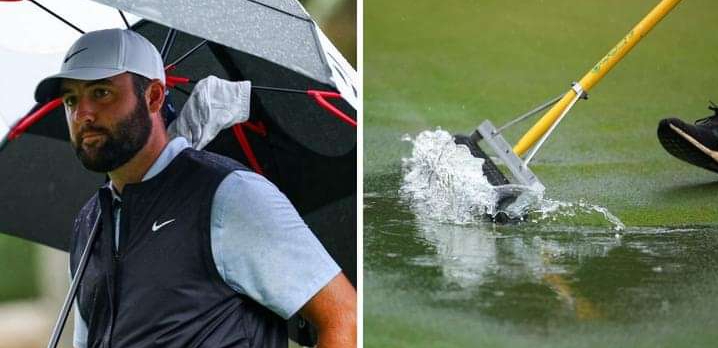 PGA Tour forced to suspend RBC Heritage in final round after monsoon floods greens