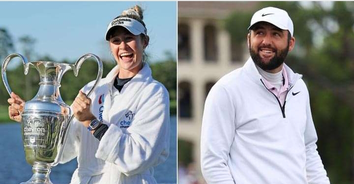 Scottie Scheffler’s reaction to Nelly Korda beating his streak sums him up