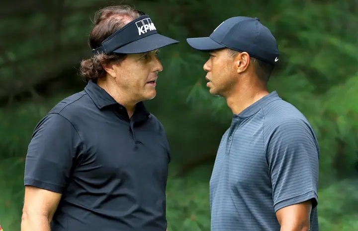 Inside the epic, love-hate rivalry between Tiger Woods and Phil Mickelson