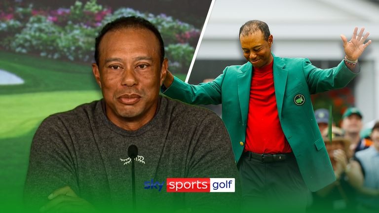 Tiger showed up on the red carpet wearing a rumpled blue jacket and a forced smile, but what happened?