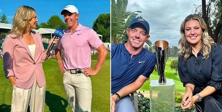 BREAKING: Rory McIlroy in romance relationship with presenter Amanda Balionis ‘talk of the links’