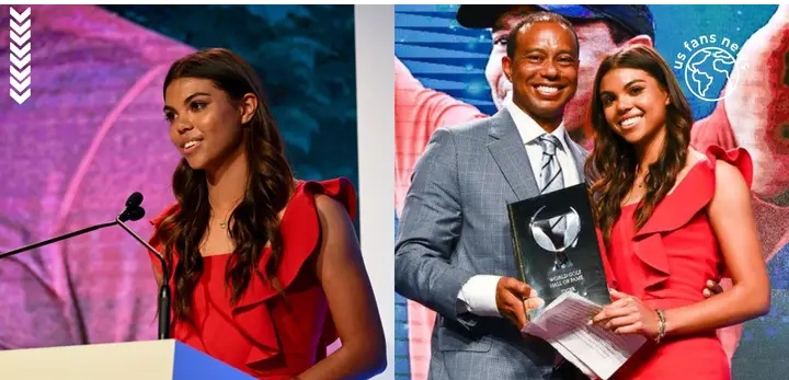 Tiger Woods announced Sam’s DNA test results at the honor ceremony due to suspicions that his ex-wife was having an affair