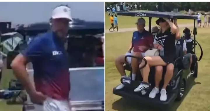 Ian Poulter launched explosive, foul-mouthed rant at LIV Golf fan