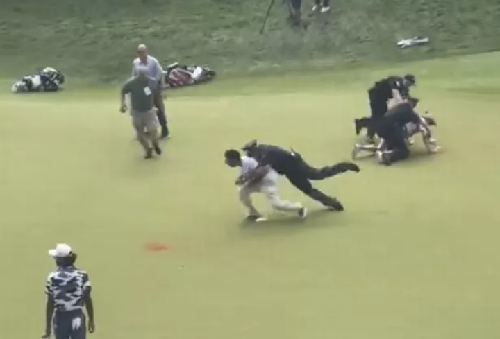 FRESH EVIDENCE: Crazy footage shows Scottie Scheffler and Tom Kim were also involved in serious fights at Travelers’ Championship before …….