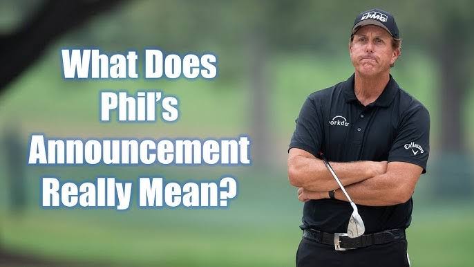 Phil Mickelson Makes Huge Announcements: A New Era in Golf